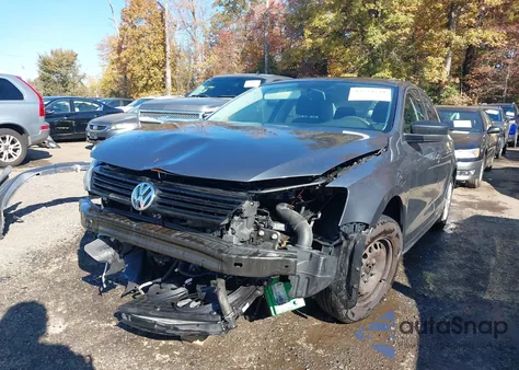 2011 Volkswagen Jetta 2.0L S из США, поврежденный, VIN 3VW2K7AJ4BM068513